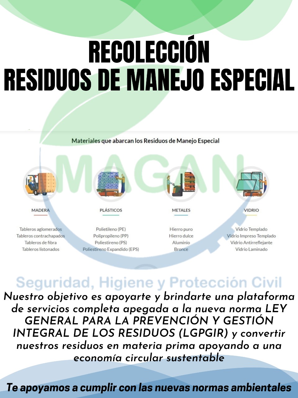 RECOLECCION DE RESIDUOS DE MANEJO ESPECIAL